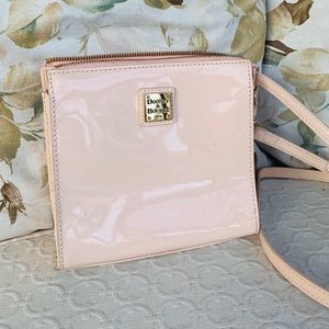 D&B Janine Patent Leather North/South CB in Blush